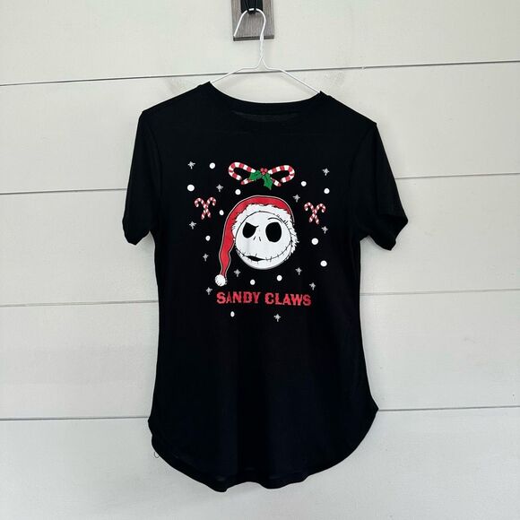 The Nightmare Before Christmas Women’s Medium Sandy Claws Graphic Tee - Picture 1 of 4